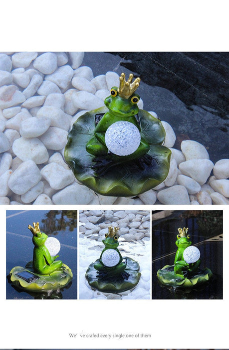 Adorno flotante solar para estanque de jardín. EL ENVÍO ESTÁ INCLUIDO EN EL PRECIO DE ESTE PRODUCTO.