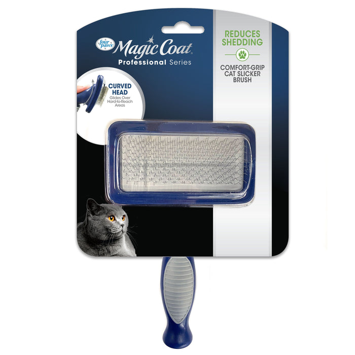 Cepillo de alambre suave para gatos Magic Coat de Four Paws