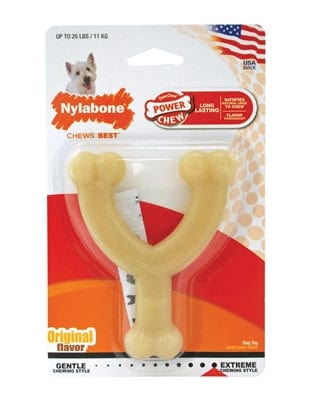 NYLABONE DURACHEW WISHBONE ORIGINAL Medium {Wolf}