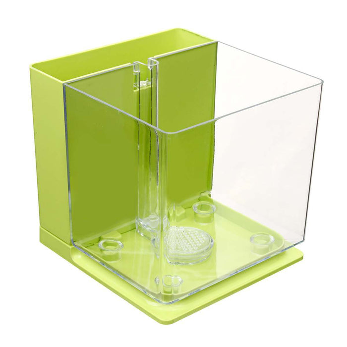 Mini Acuario de Sobremesa Pecera pequeña autolimpiable - EL ENVÍO ESTÁ INCLUIDO EN EL PRECIO DE ESTE PRODUCTO