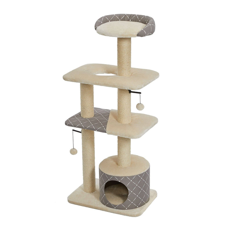 Mueble para automóvil Midwest Feline Nuvo Tower en forma de hongo de 22" x 15" x 50,5"