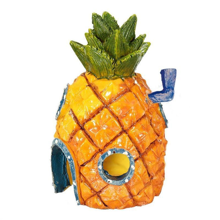 Casa de piña para pecera de acuario