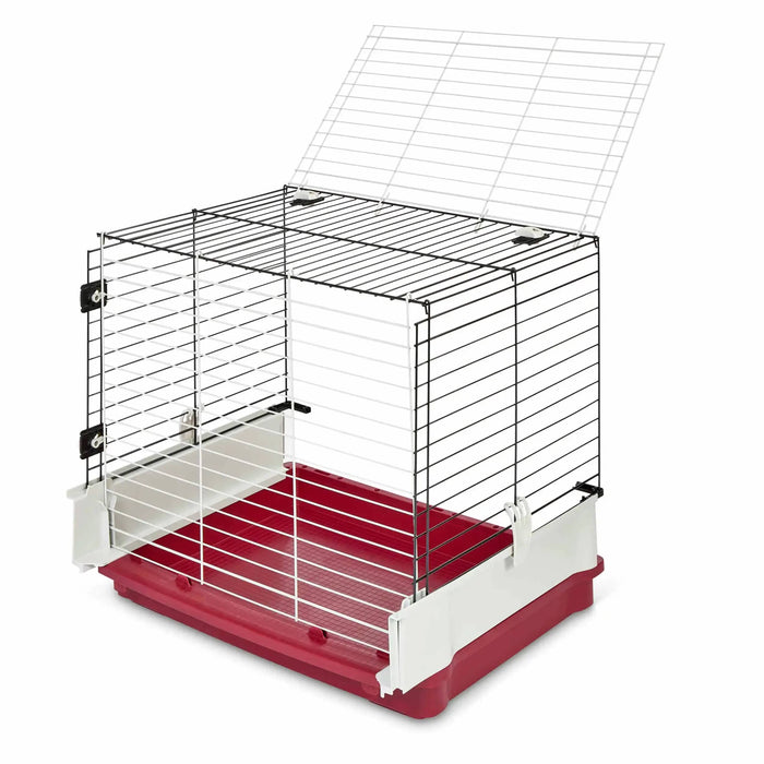 Extensión de alambre para casa de conejos Midwest Wabbitat Deluxe, gris, 37" x 19" x 20"