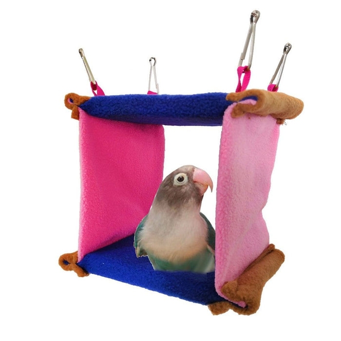 Nido de hamaca - para todas las mascotas, loros, hámsters, chinchillas, conejos, ardillas, petauros - EL ENVÍO ESTÁ INCLUIDO EN EL PRECIO DE ESTE PRODUCTO