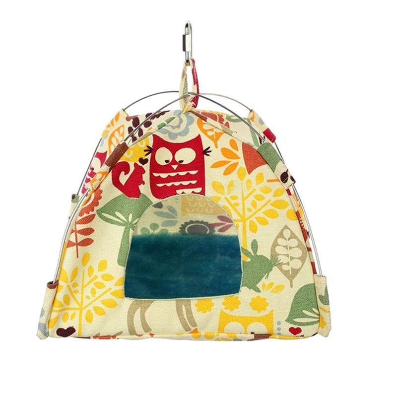 Hanging Canvas Bird Tent -  Bird Nest                  SHIPPING IS INCLUDED IN THE PRICE OF THIS PRODUCT