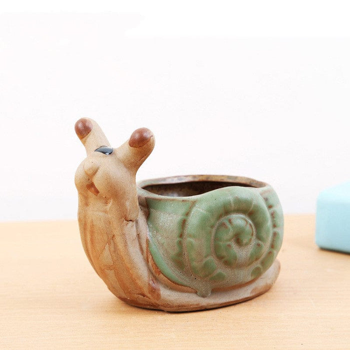 Tortoise & Snail Planter - Garden Ornament - SHIPPING IS INCLUDED IN THE PRICE OF THIS PRODUCT