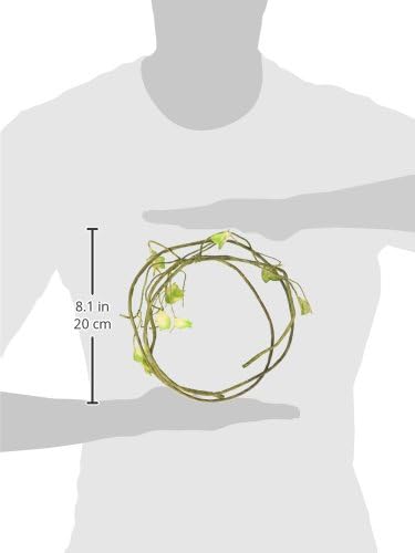 Enredadera flexible Reptology™ con hojas - Penn Plax verde