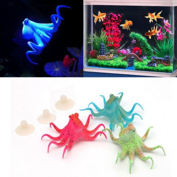 Adorno de Pulpo para Acuario - EL ENVIO ESTÁ INCLUIDO EN EL PRECIO DE ESTE PRODUCTO