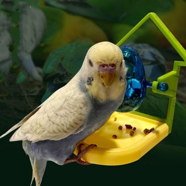 Juguete para pájaros - Comedero para forrajeo - Pierde comida mientras los pájaros interactúan