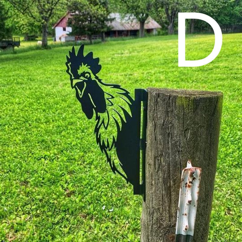 Decoración de jardín de metal - Adorno de jardín - EL ENVÍO ESTÁ INCLUIDO EN EL PRECIO DE ESTE PRODUCTO