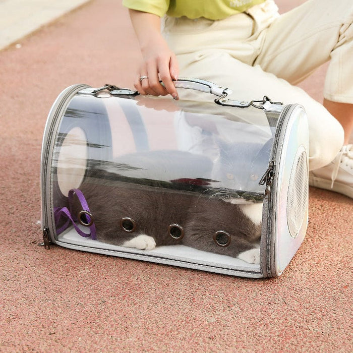 Transportín transparente para mascotas - EL ENVÍO ESTÁ INCLUIDO EN EL PRECIO DE ESTE PRODUCTO