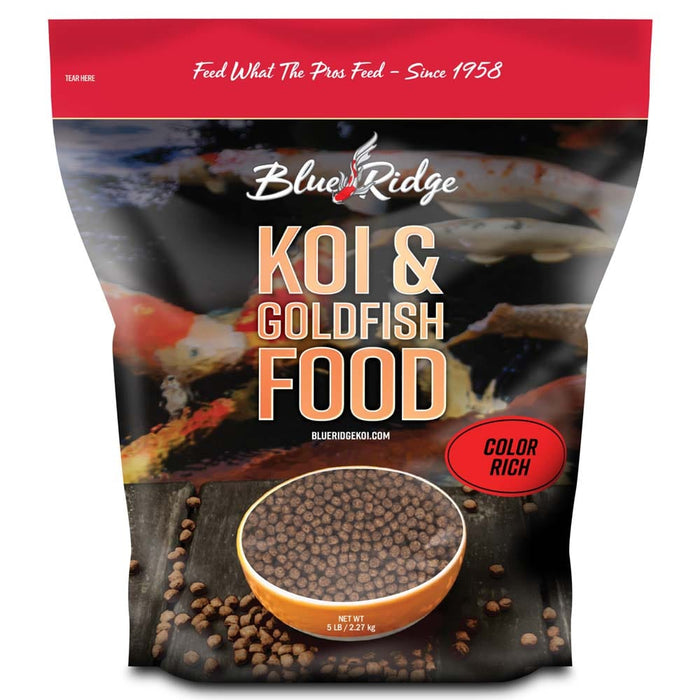 Blue Ridge Color Rich Koi Food 5 LB.