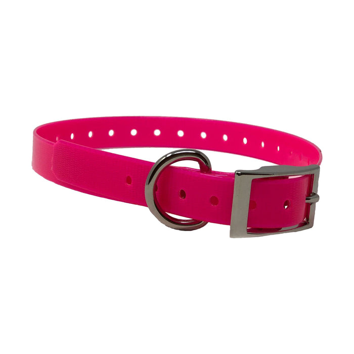 The Buzzard's Roost Replacement Collar Strap 3/4" Black 3/4" x 24"