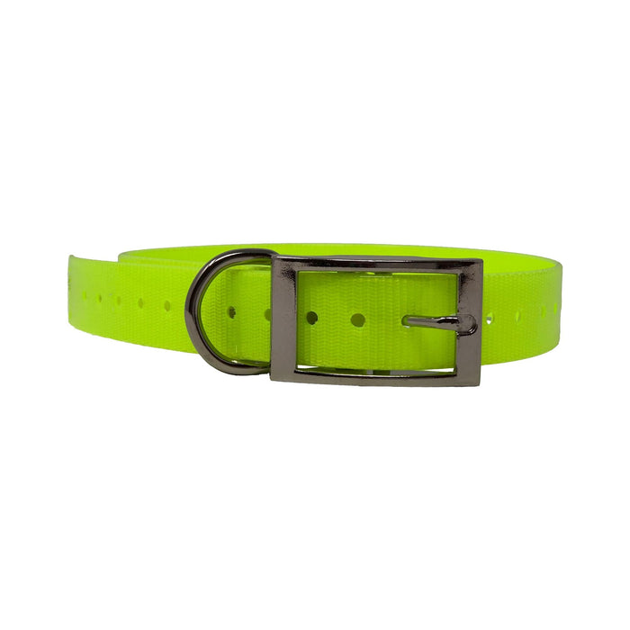 The Buzzard's Roost Replacement Collar Strap 1" Black 1" x 24"