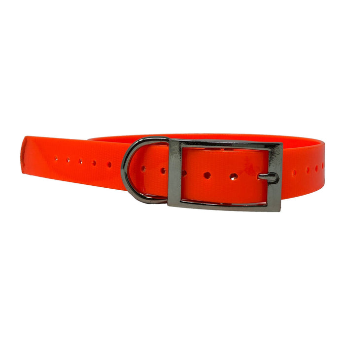The Buzzard's Roost Replacement Collar Strap 1" Black 1" x 24"