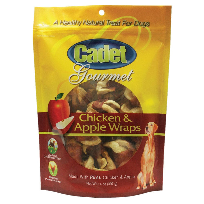 Bocadillos gourmet premium de pollo con wraps de manzana, 14 onzas