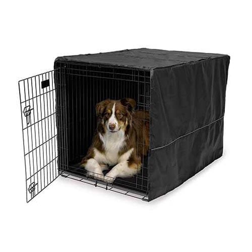 Funda para jaula de mascotas Quiet Time de Midwest, color negro, 43" x 30" x 30"