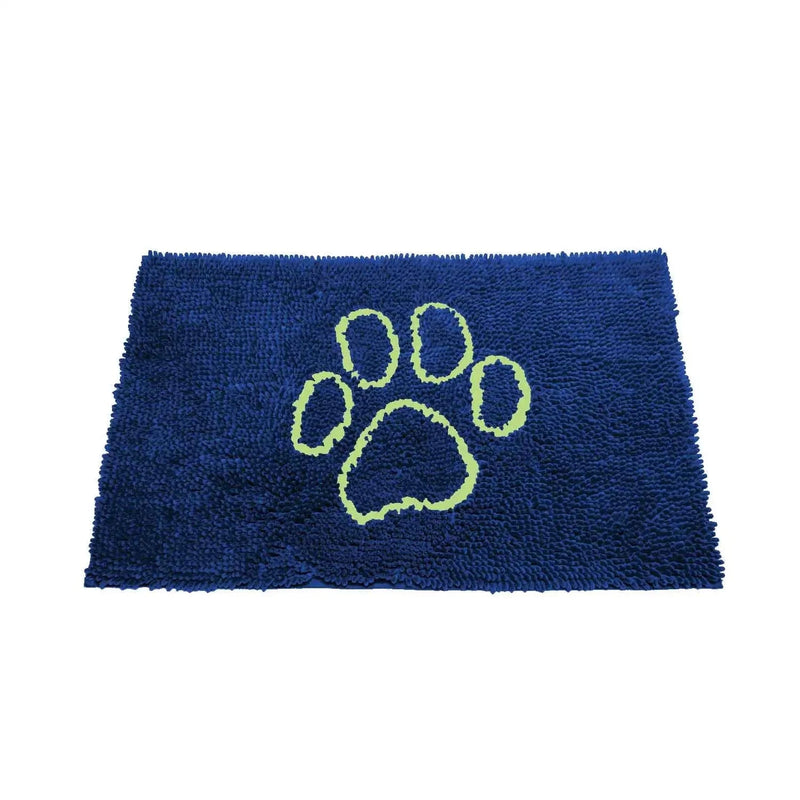 DGS Pet Products Dirty Dog Door Mat Large Marine/Lime Green 35" x 26" x 2"