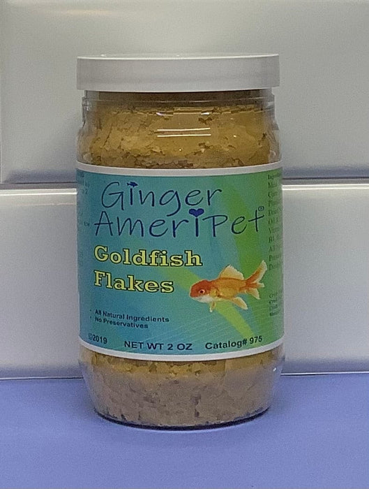 Premium Goldfish Food Flakes 2. oz