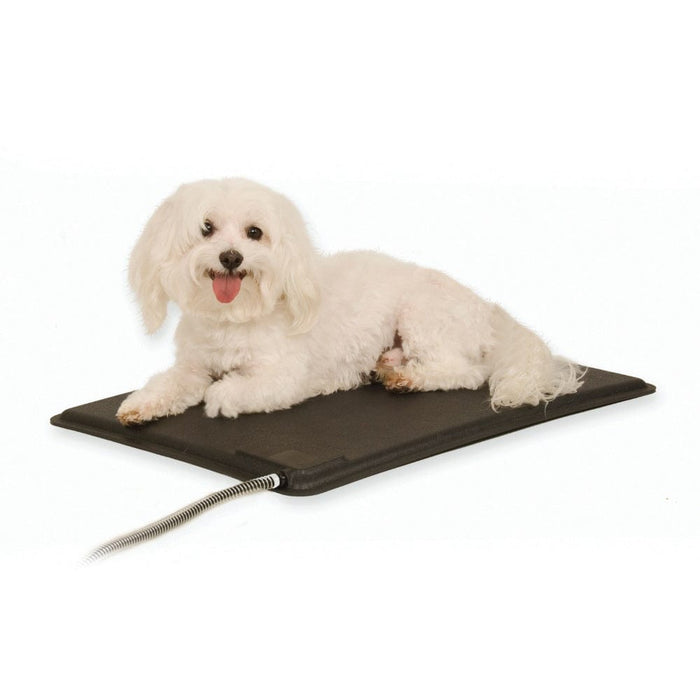 Almohadilla térmica Lectro-Kennel de K&H Pet Products, tamaño pequeño, color negro, 12,5" x 18,5" x 0,5"