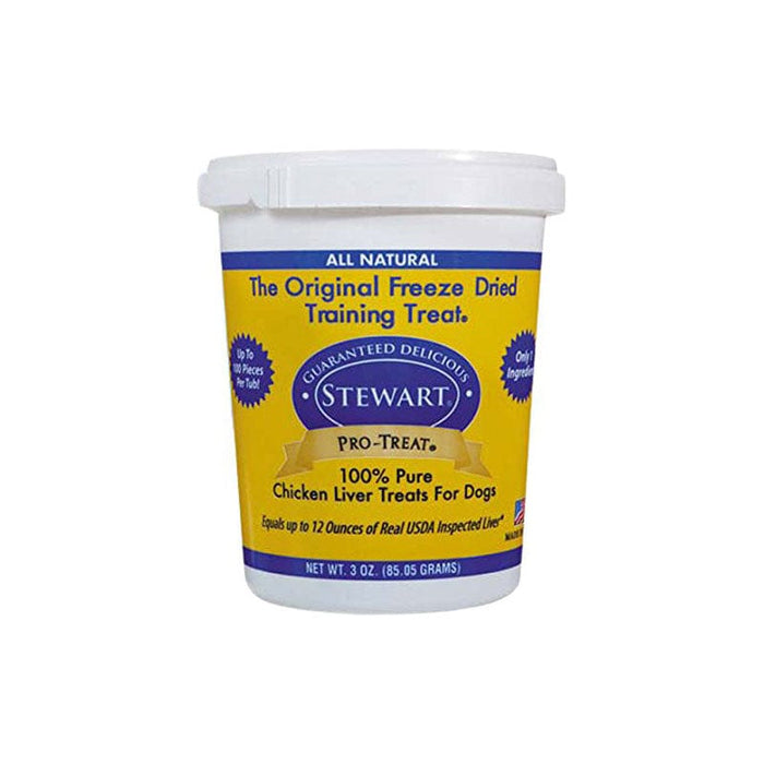 Miracle Corp Stewart Pro-Treat Hígado de pollo liofilizado 3 oz.