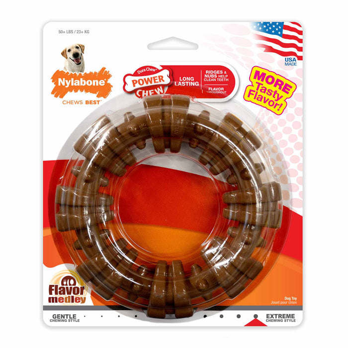Nylabone Power Chew - Aros soperas texturizados
