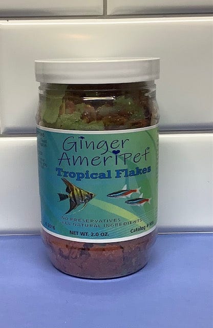Tropical Fish Food Flake 2 oz