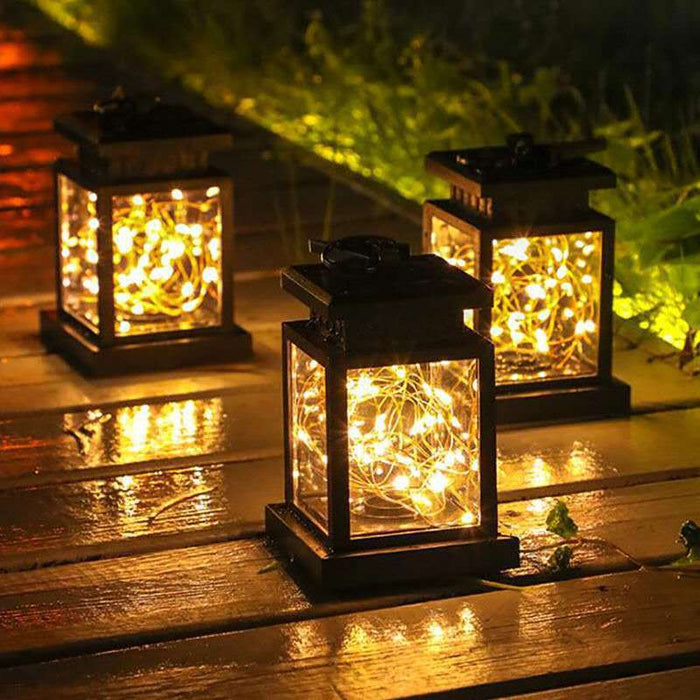 Luces solares colgantes para jardín - Adorno para jardín - EL ENVÍO ESTÁ INCLUIDO EN EL PRECIO DE ESTE PRODUCTO