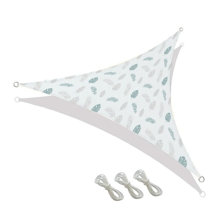 Vela de sombra triangular para jardín al aire libre. EL ENVÍO ESTÁ INCLUIDO EN EL PRECIO DE ESTE PRODUCTO.