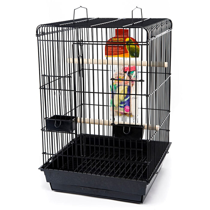 Bird Life™ Bird Kit - Parrots & Conures - Black/Square Top - Large