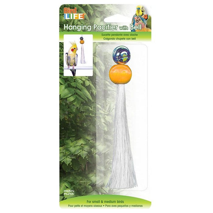 Bird Life™ Cockatiel Hanging Pacifier with Bell Penn Plax