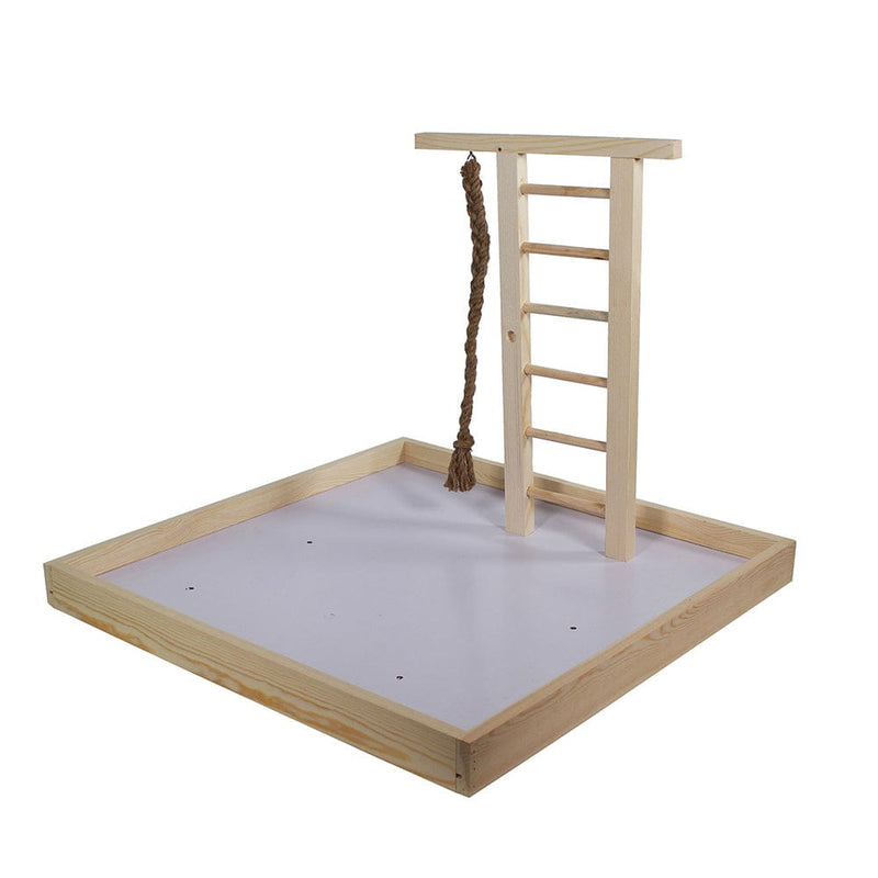 Bird Life™ Natural Color Wooden Playpen - XXL