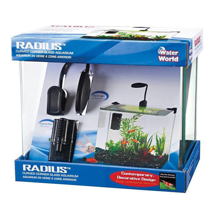 Penn Plax Radius Aquarium Kit - 3.4G