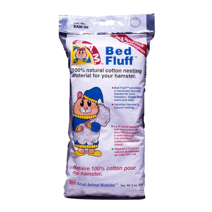 Small Animal Life™ Bed Fluff Nesting Material - 3 Oz. Penn Plax