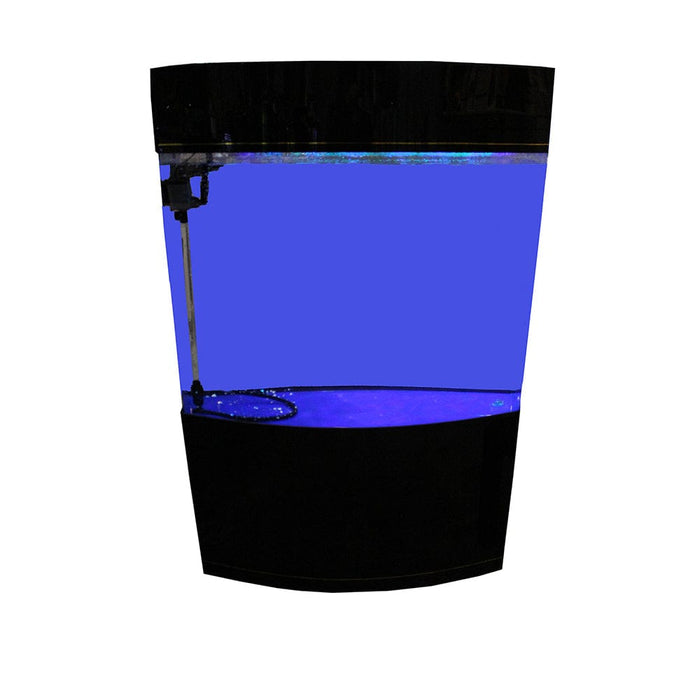 Cascade™ Bowfront Tank with Stand & Hood - 58 Gallons