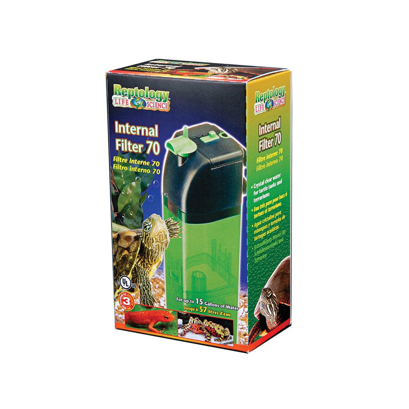 Reptology™ Internal Filter - 70 GPH - Up to 15 Gallons Penn Plax