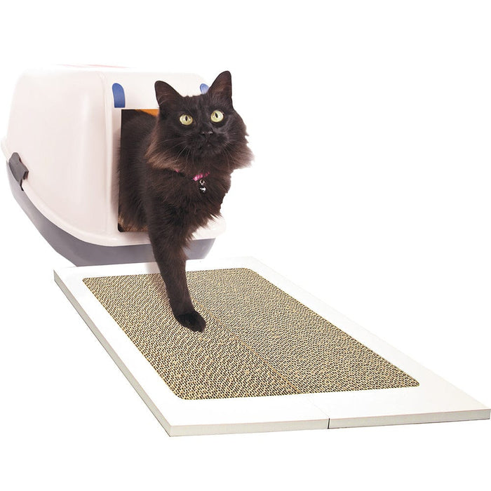 Cat Life™ Catch & Scratch Catching Mat and Scratching Pad Penn Plax