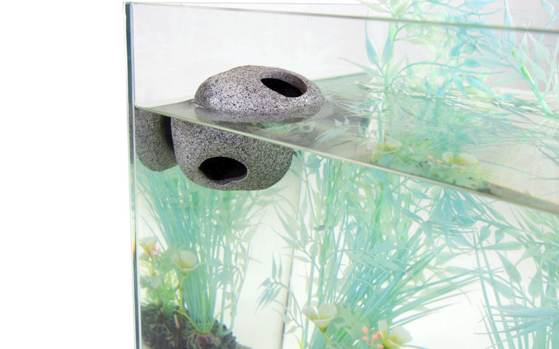 Cueva cómoda para descansar con decoración para bettas - Shore Fins Penn Plax