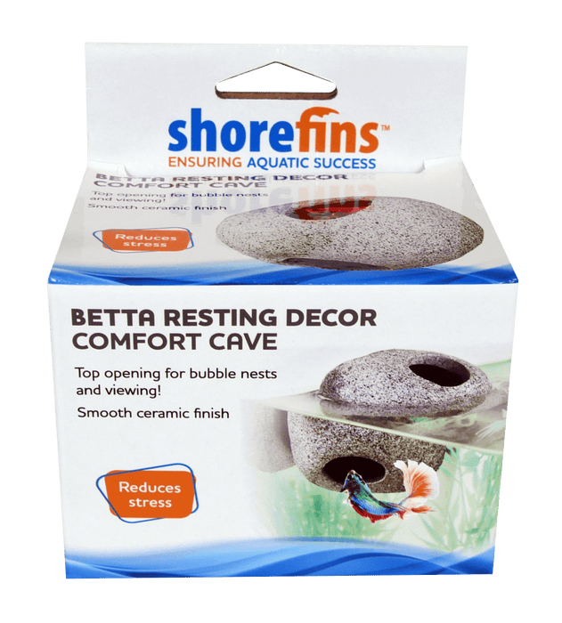 Betta Resting Decor Comfort Cave - Shore Fins Penn Plax