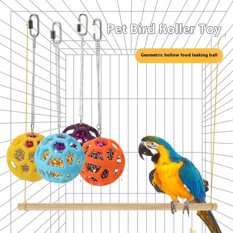 Parrot Hanging Bell Ball Bird Toy - SHIPPING IS INCLUDED IN THE PRICE OF THIS PRODUCT