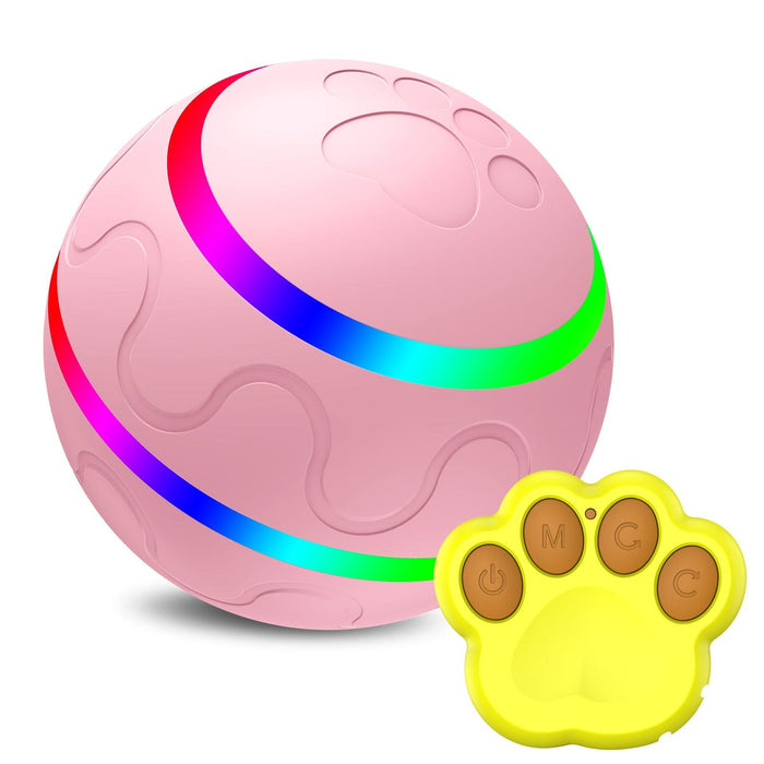 Juguete de pelota de acción automática autogiratoria para gatos o perros - Pelota inteligente recargable por USB - EL ENVÍO ESTÁ INCLUIDO EN EL PRECIO DE ESTE PRODUCTO