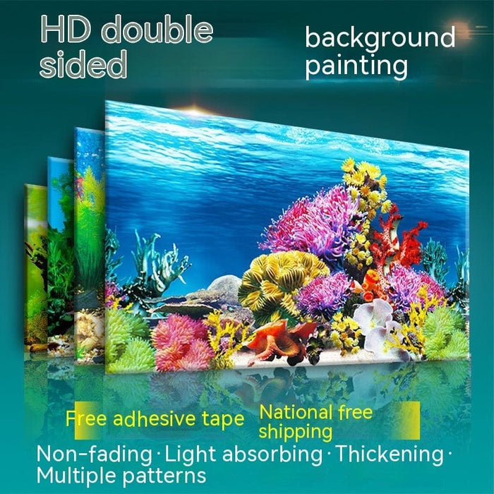 Aquarium Background -SHIPPING IS INCLUDED IN THE PRICE OF THIS PRODUCT