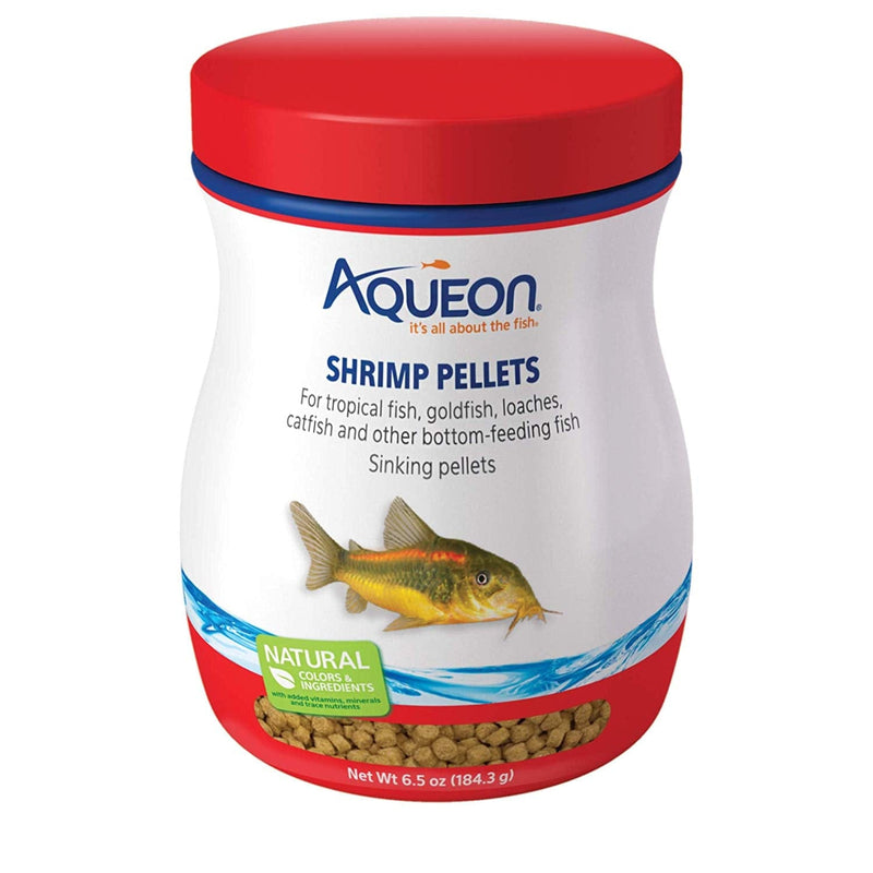 Pellets de camarones y peces Aqueon Bottom Feeder de 6,5 onzas 