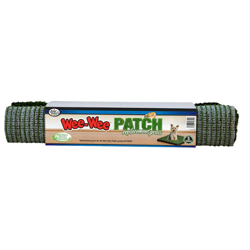 Four Paws Wee-Wee Patch Indoor Potty Replacement Grass Medium 19″ x 19″ x 0.5″