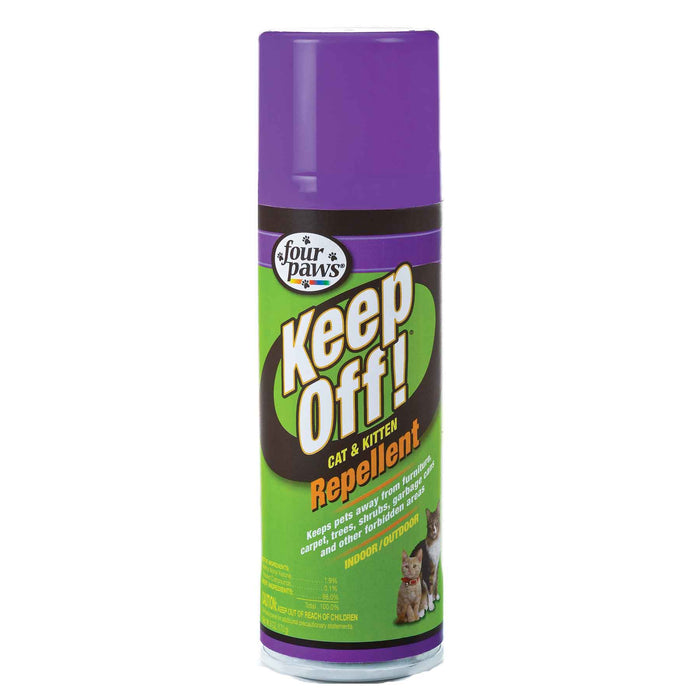 Repelente para perros y gatos para interiores y exteriores Four Paws Keep Off! 6 onzas Verde