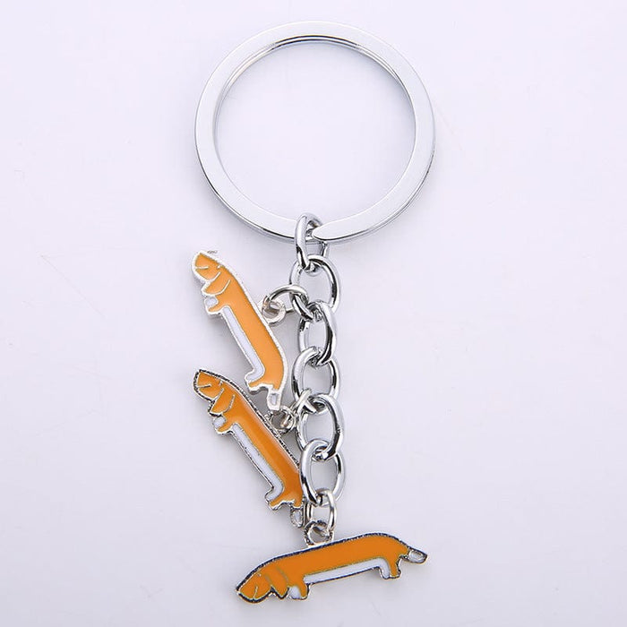 Little Creative Gifts Metal Key Ring Pet Dog Keychain Pendant - SHIPPING IS INCLUDED IN THE PRICE OF THIS PRODUCT