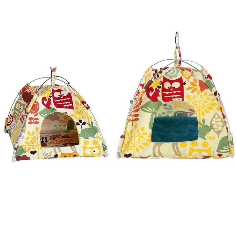 Hanging Canvas Bird Tent -  Bird Nest                  SHIPPING IS INCLUDED IN THE PRICE OF THIS PRODUCT