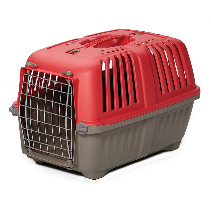 Midwest Spree Plastic Pet Carrier Red 18.875" x 12.75" x 12.75"