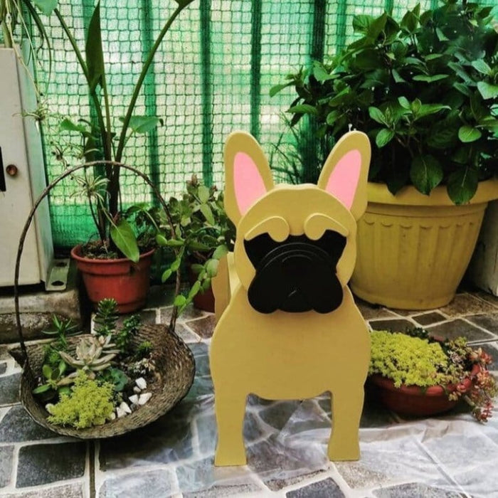 Wooden Pet Flower Pots - Garden Ornament - SHIPPING IS INCLUDED IN THE PRICE OF THIS PRODUCT