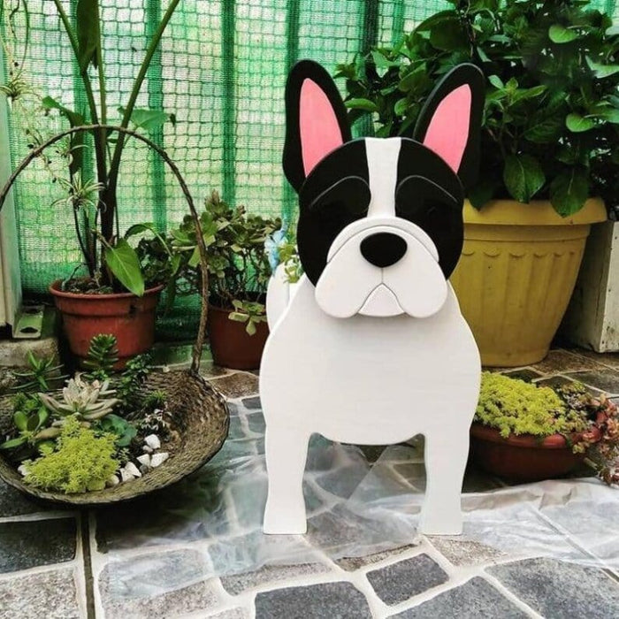 Wooden Pet Flower Pots - Garden Ornament - SHIPPING IS INCLUDED IN THE PRICE OF THIS PRODUCT